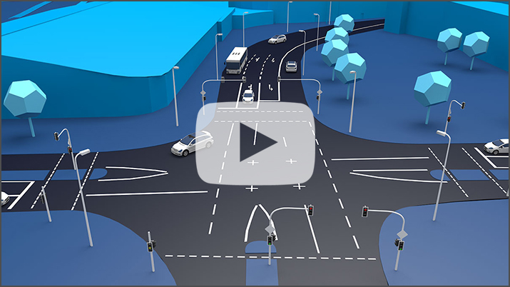 3D Animation für autonomes Fahren und Smart City