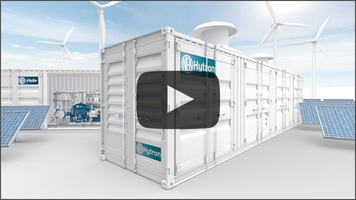 3D Animationsvideo einer Wasserstoff-Produktionsanlage