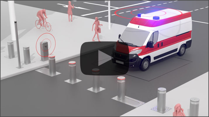 3D Funktionsanimation einer smarten Pollersteuerung
