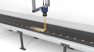 3D Animation Maschinenbau - Laserabtastung Batterieproduktionsstraße
