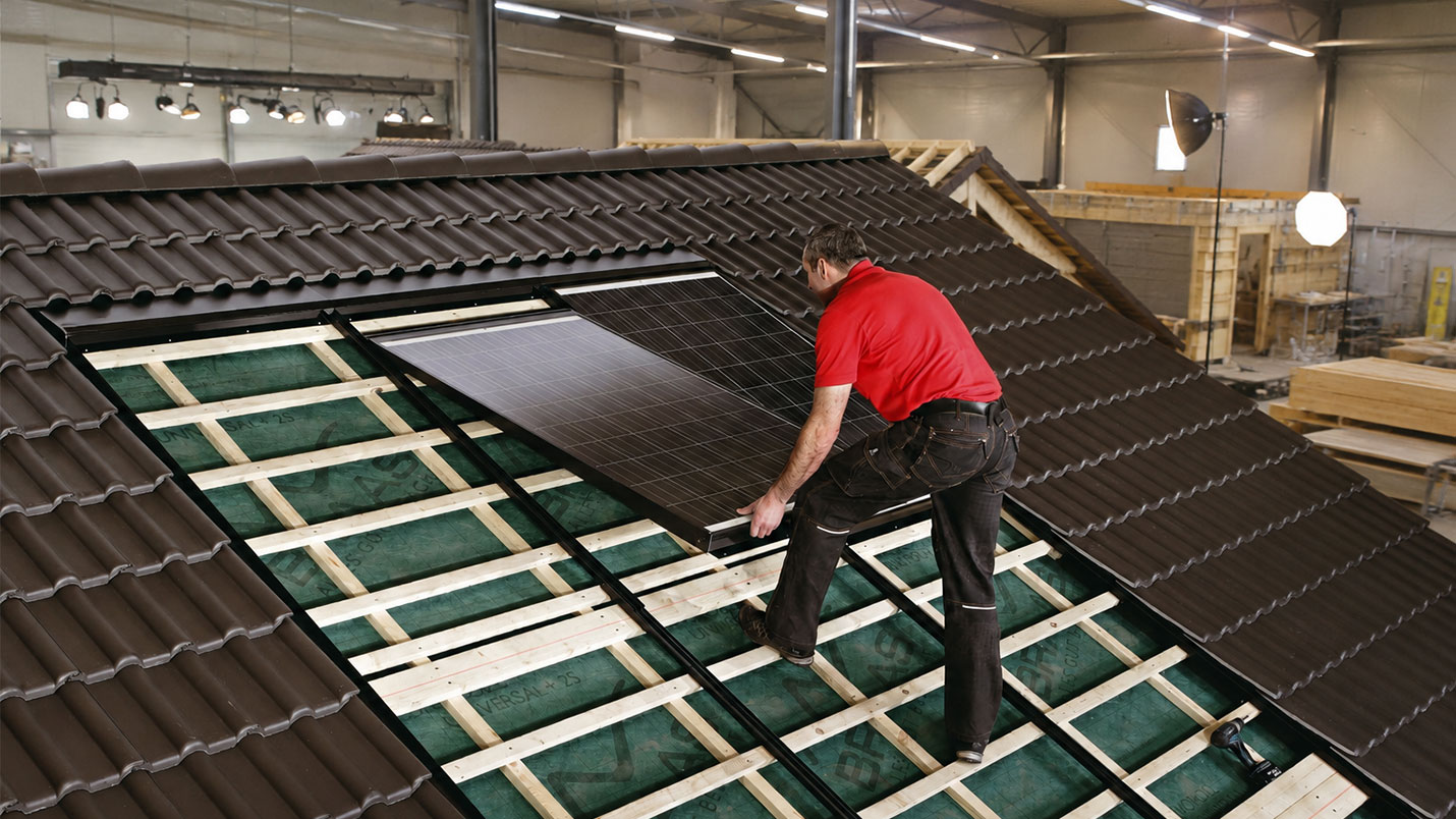 Erstellung von Montagebilder im Musterbau