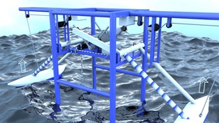 Visualisierung 3D Animation VIDEOGRUPPENBEZEICHNUNG - Wassertanks werden entleert