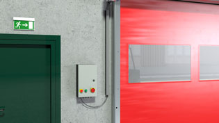 3D Montagevideo Industrie Rolltor - Anschluss und Verkabelung des Industrietores