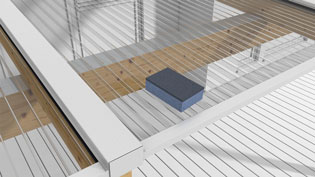 Visualisierung 3D Montagevideo Überdachungssysteme - Doppelkammerprofil reinigen