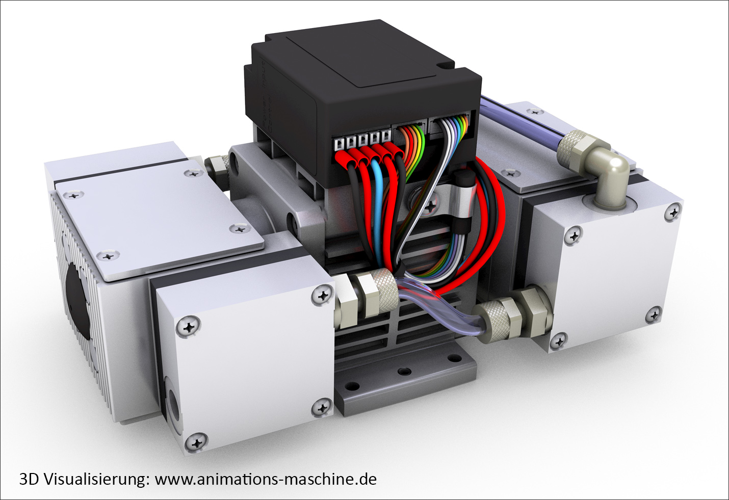 3D Produktvisualisierung Pumpe