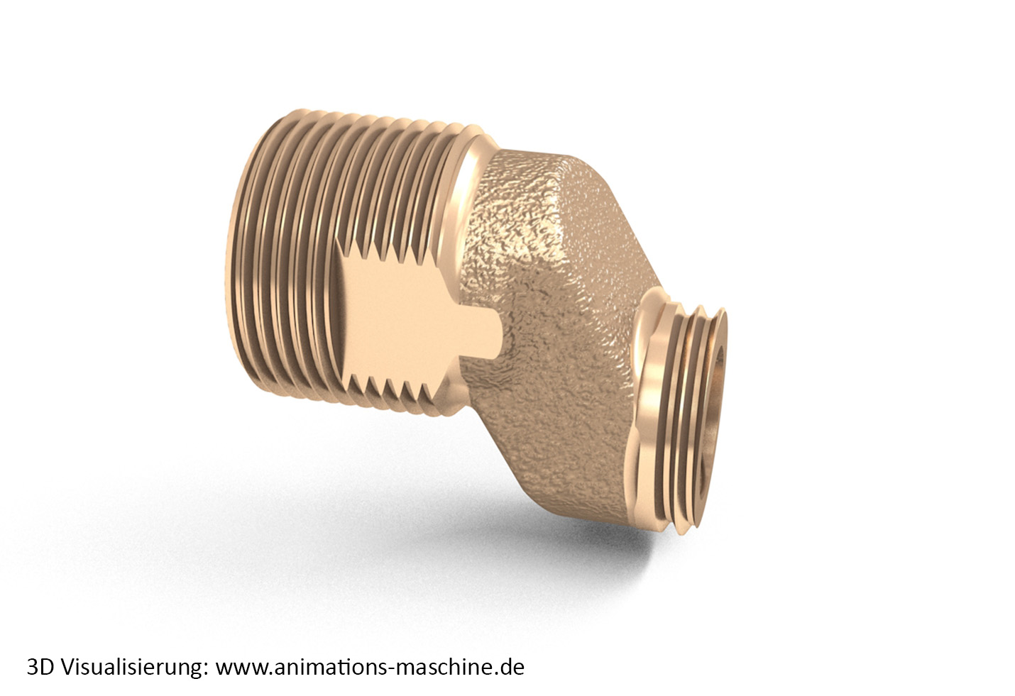 3D Produktvisualisierung Sanitärinstallation